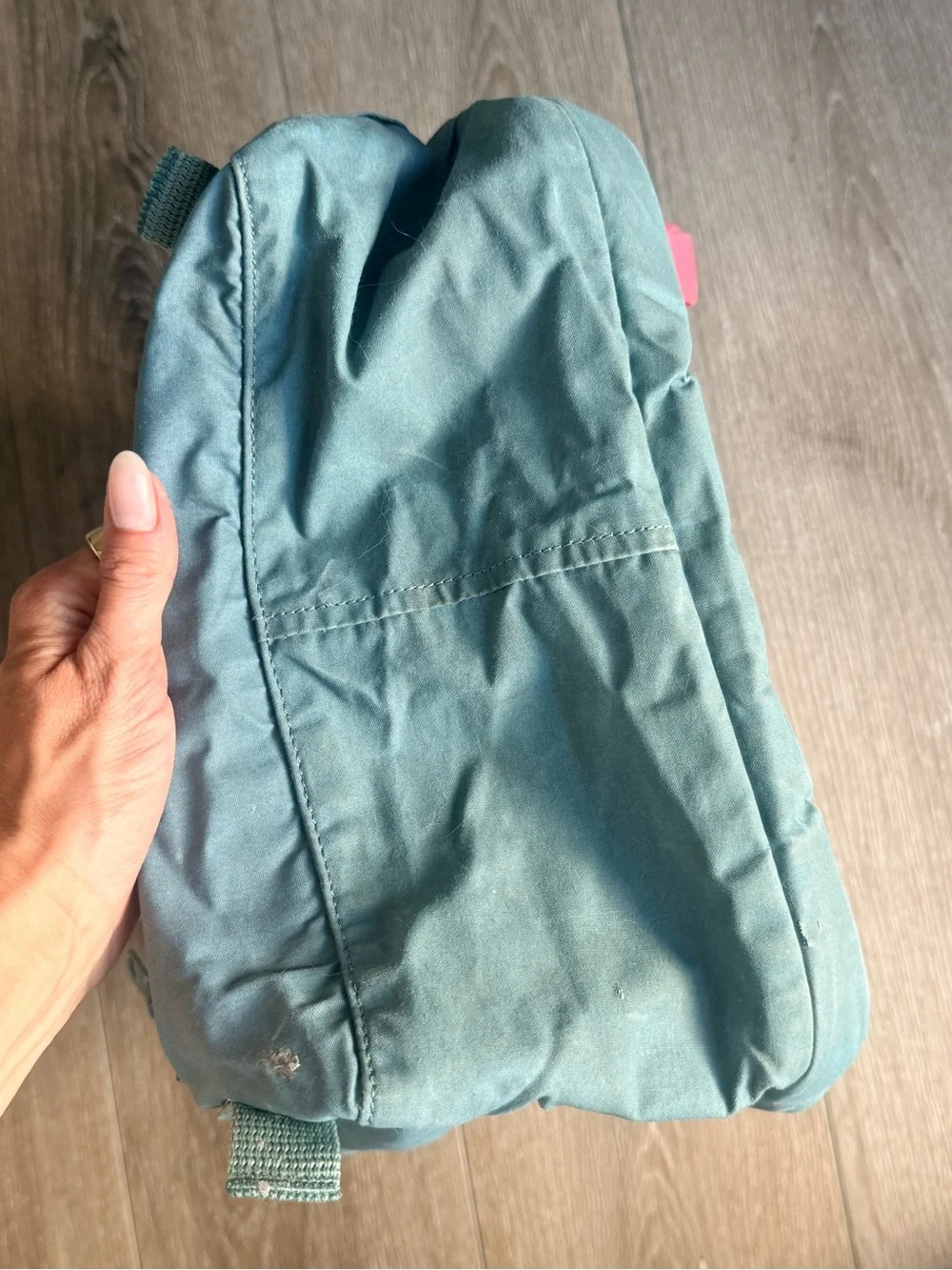 Fjällräven Kånken Laptop 15 Backpack Teal Turquoise Coral Pink